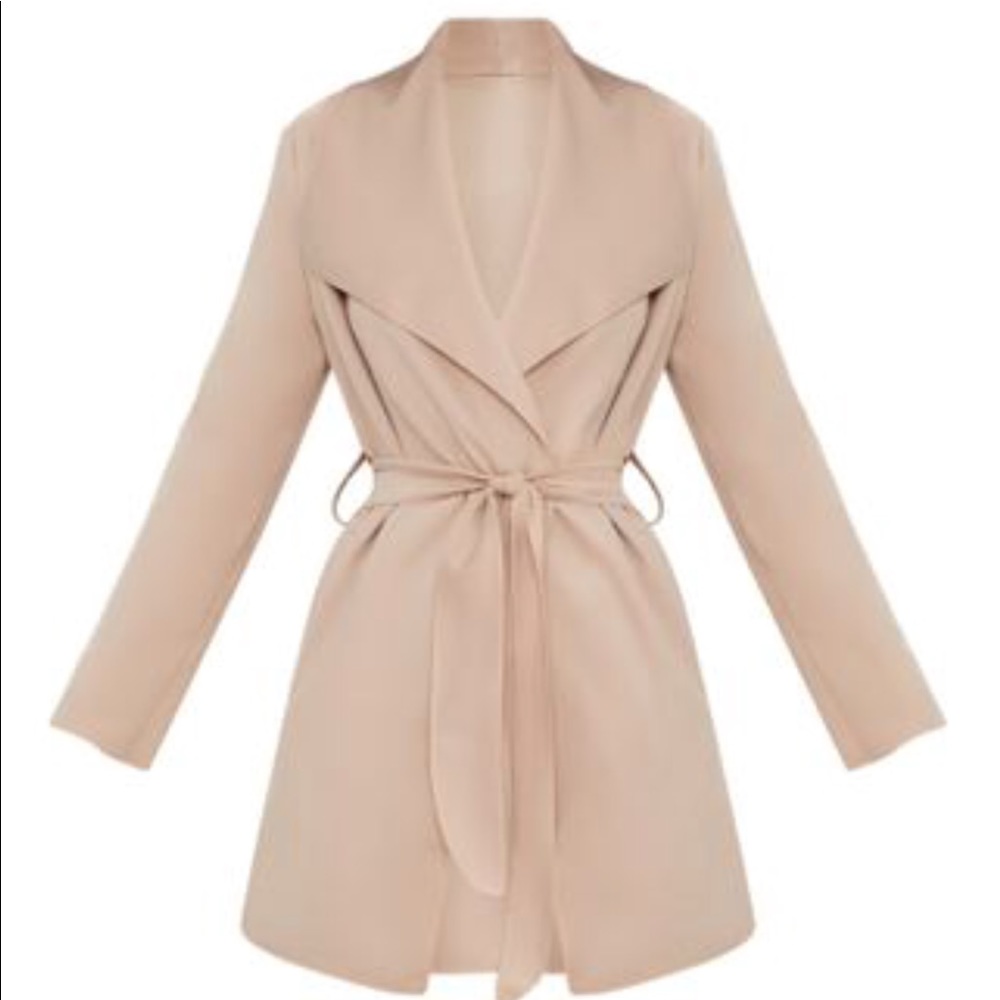 NIB NWT Stone Scuba Waterfall Coat Jacket